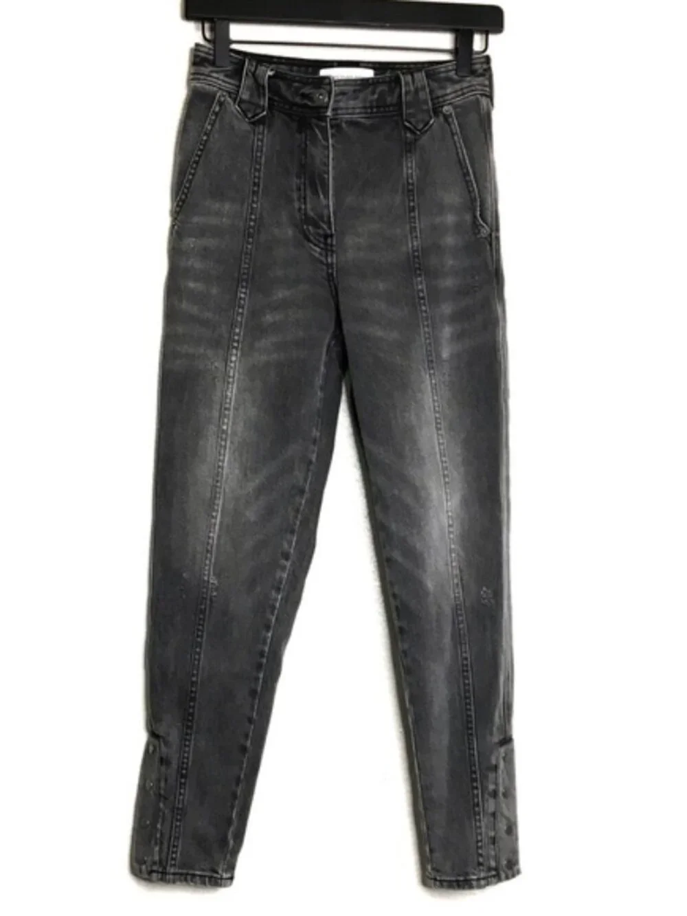 Something Navy Roxie Snap Barrel Jeans